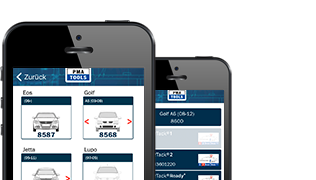 SensorTack® App Reparatursystem schnell und einfach finden